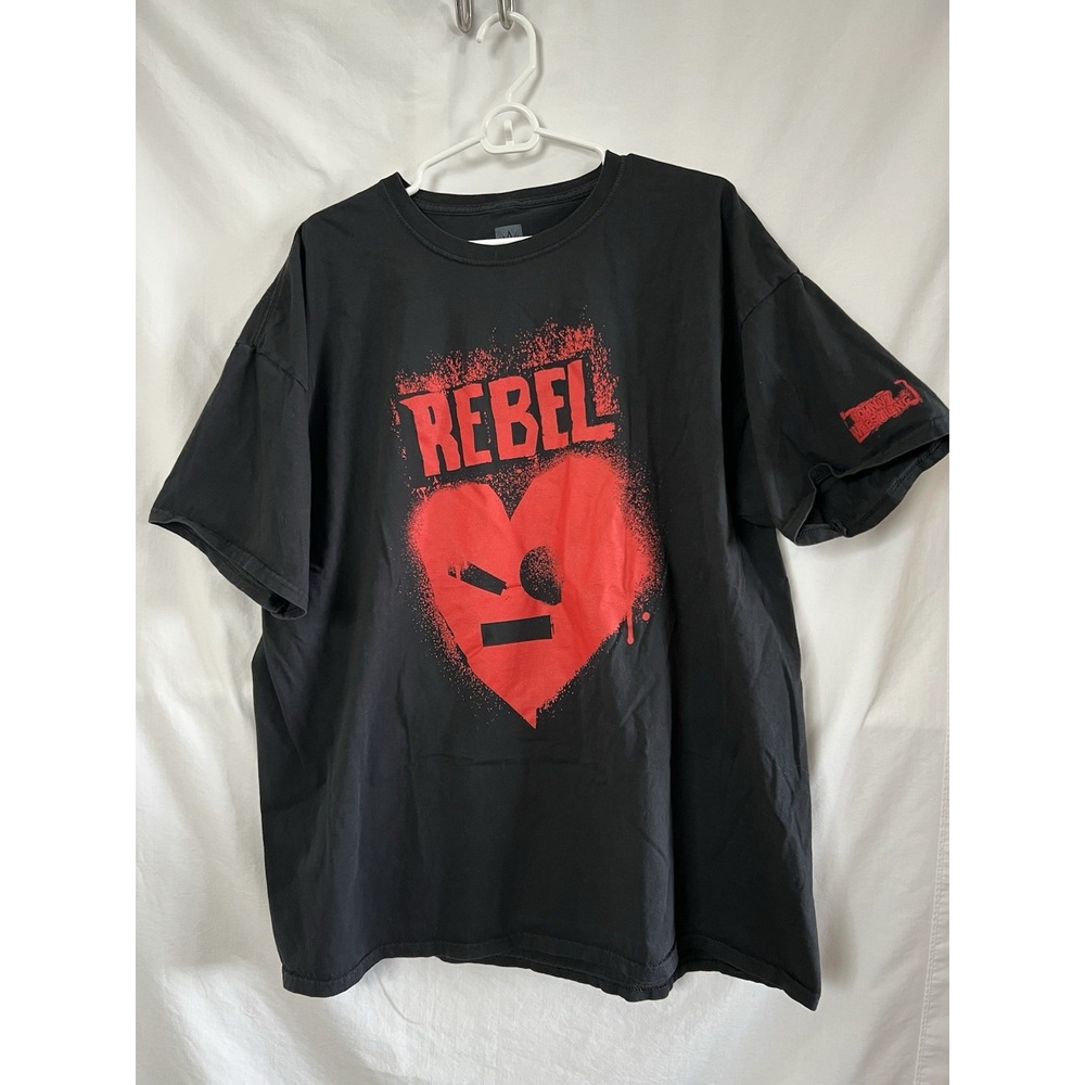 WWE Johnny Gargano Rebel Heart T-Shirt Men's Size‎ XXL